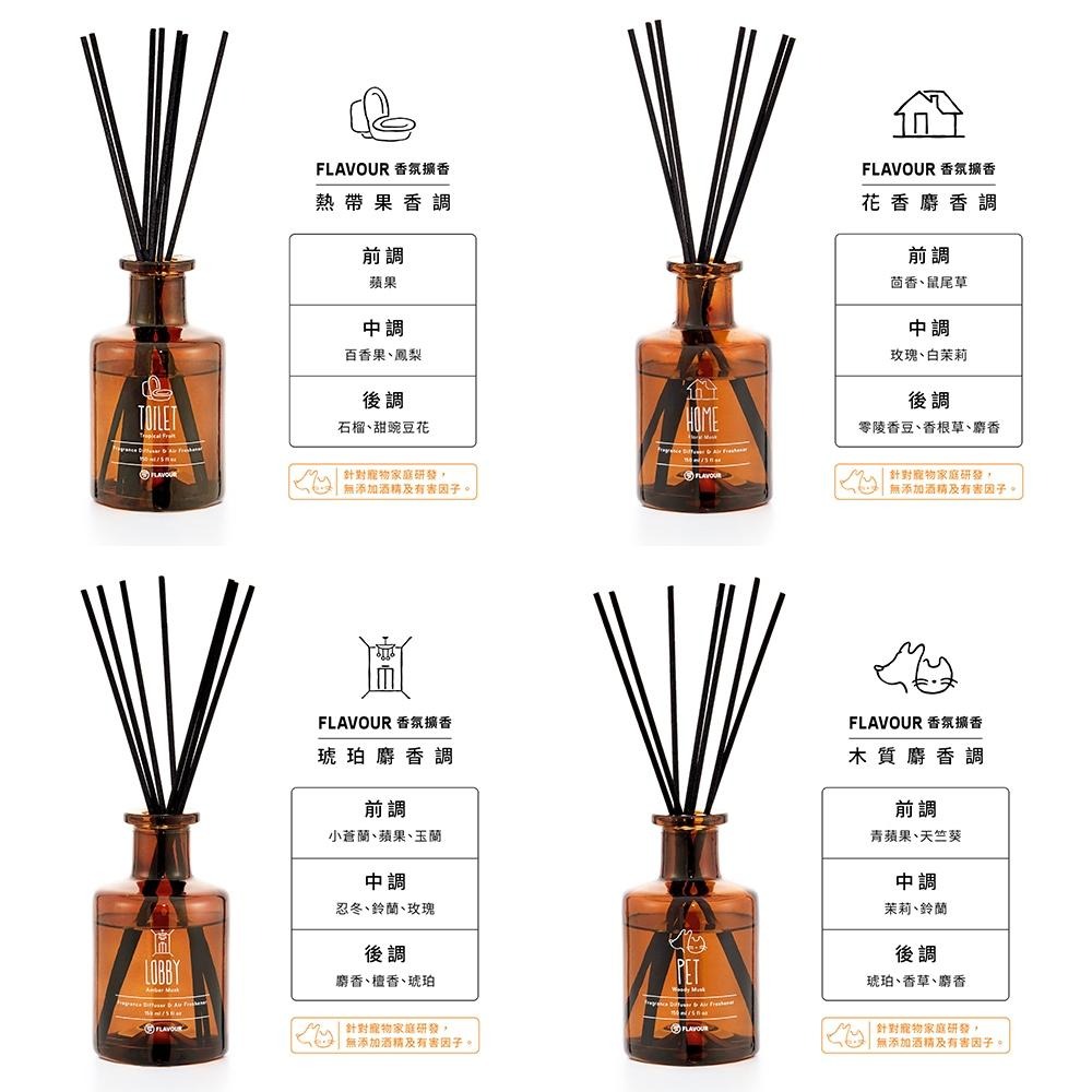 🍀有發票🍀FLAVOUR 居家香氛擴香瓶【寵物友善】／室內擴香瓶 香氛瓶 衣櫥芳香瓶 香薰瓶 香氛竹擴香 好評推-細節圖4