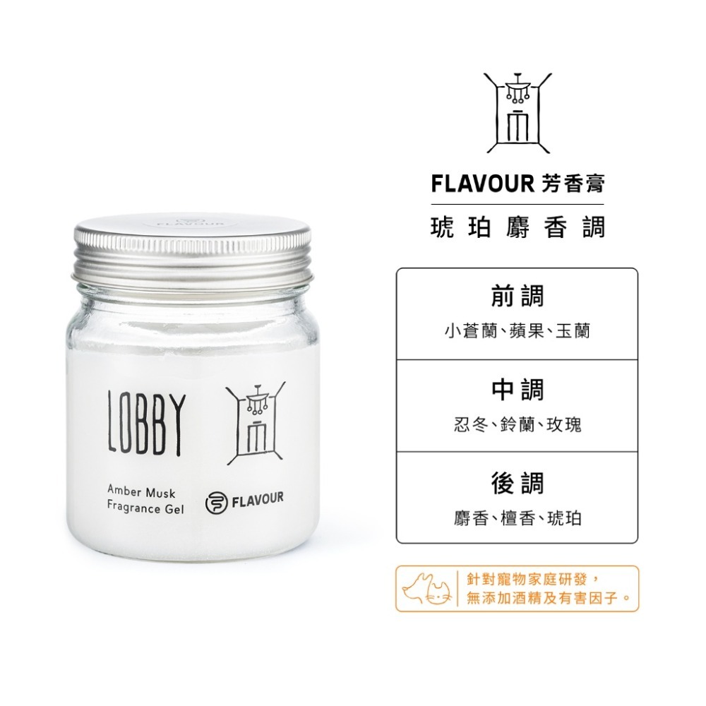 LOBBY 香調：琥珀麝香調
