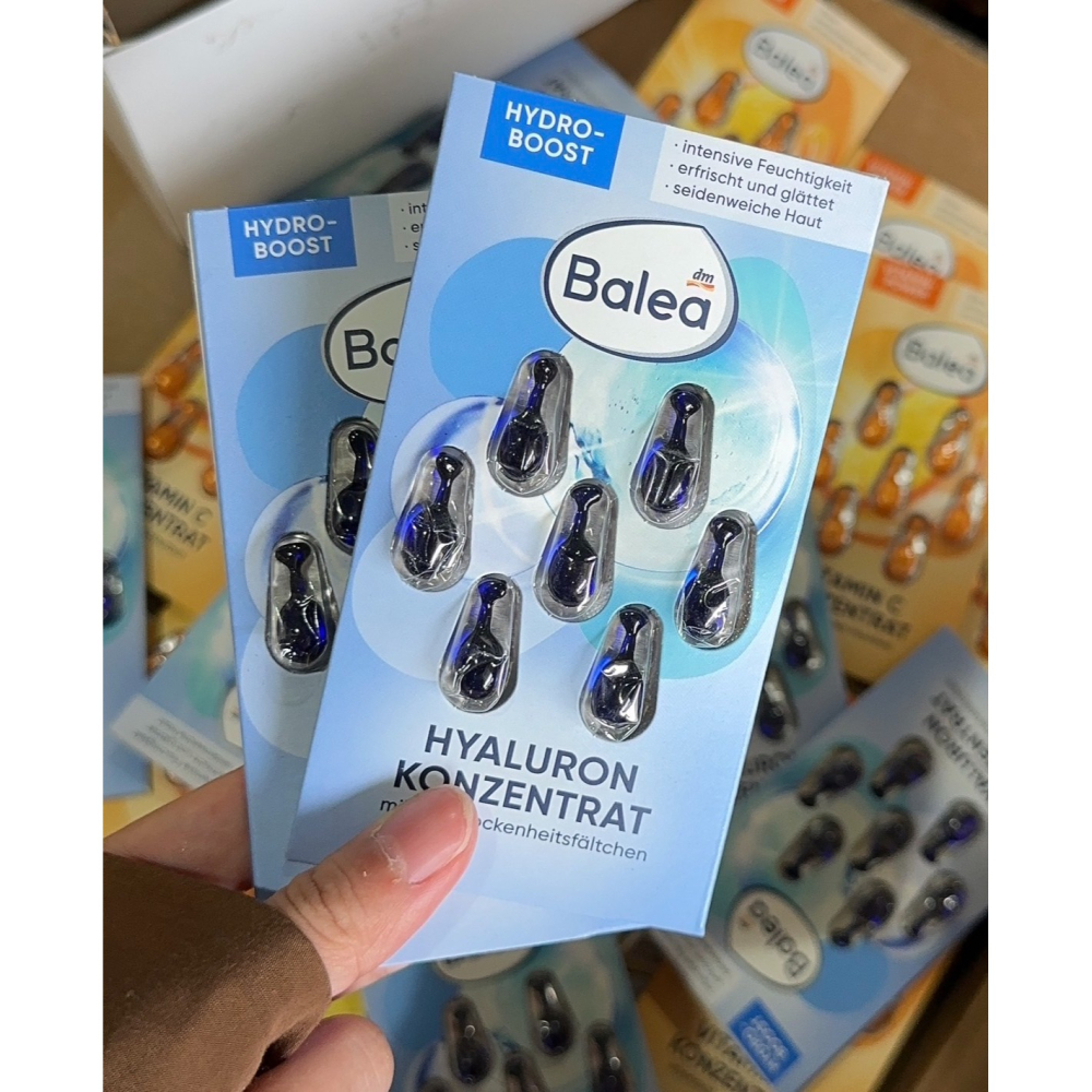 🍀有發票🍀現貨 快速出貨 德國DM Balea 芭樂雅 精華膠囊 綠藻保濕 Q10 眼部膠囊 新改版 6款 膠囊-細節圖7