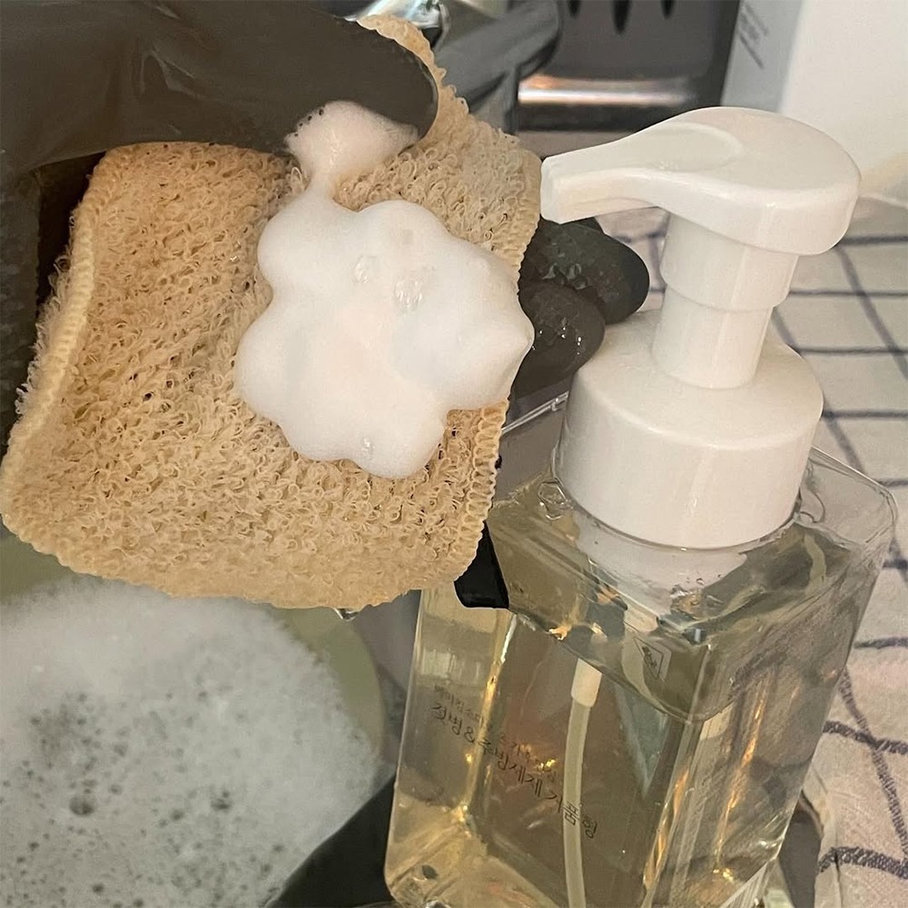 韓國 SAENGONG 生活工作所｜雙面網格洗碗刷（4入/包） 洗碗刷 刷子 廚房清潔 平底鍋 鍋子-細節圖6