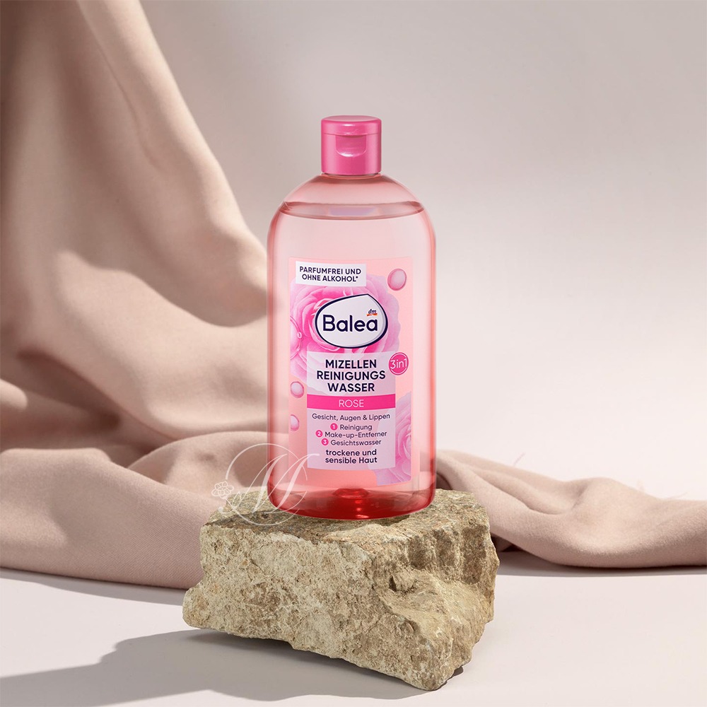 德國DM 芭樂雅 Balea 3合1玫瑰潔膚水 卸妝水 敏感肌 玫瑰-細節圖5