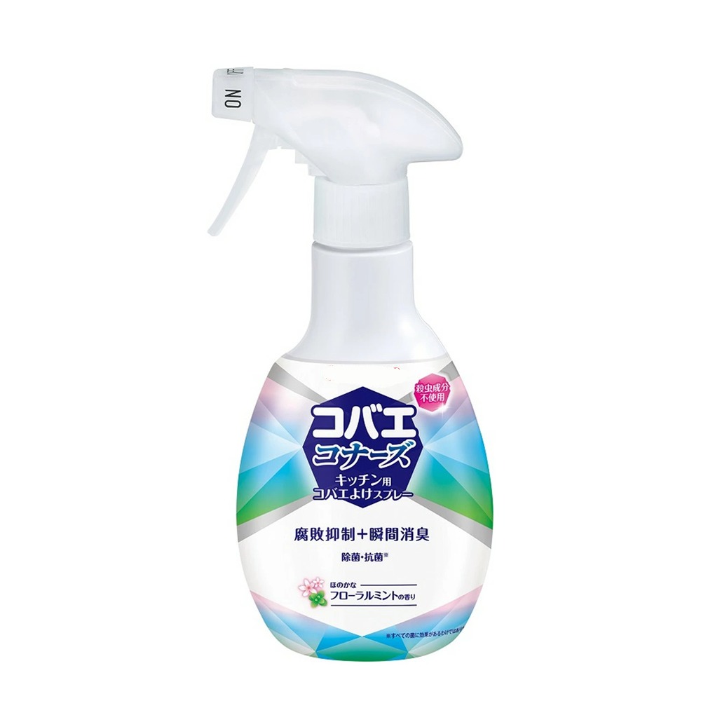 日本 KINCHO 金烏 金雞 廚餘果蠅防制噴霧-花香薄荷250ml 廚餘 小飛蟲-細節圖6