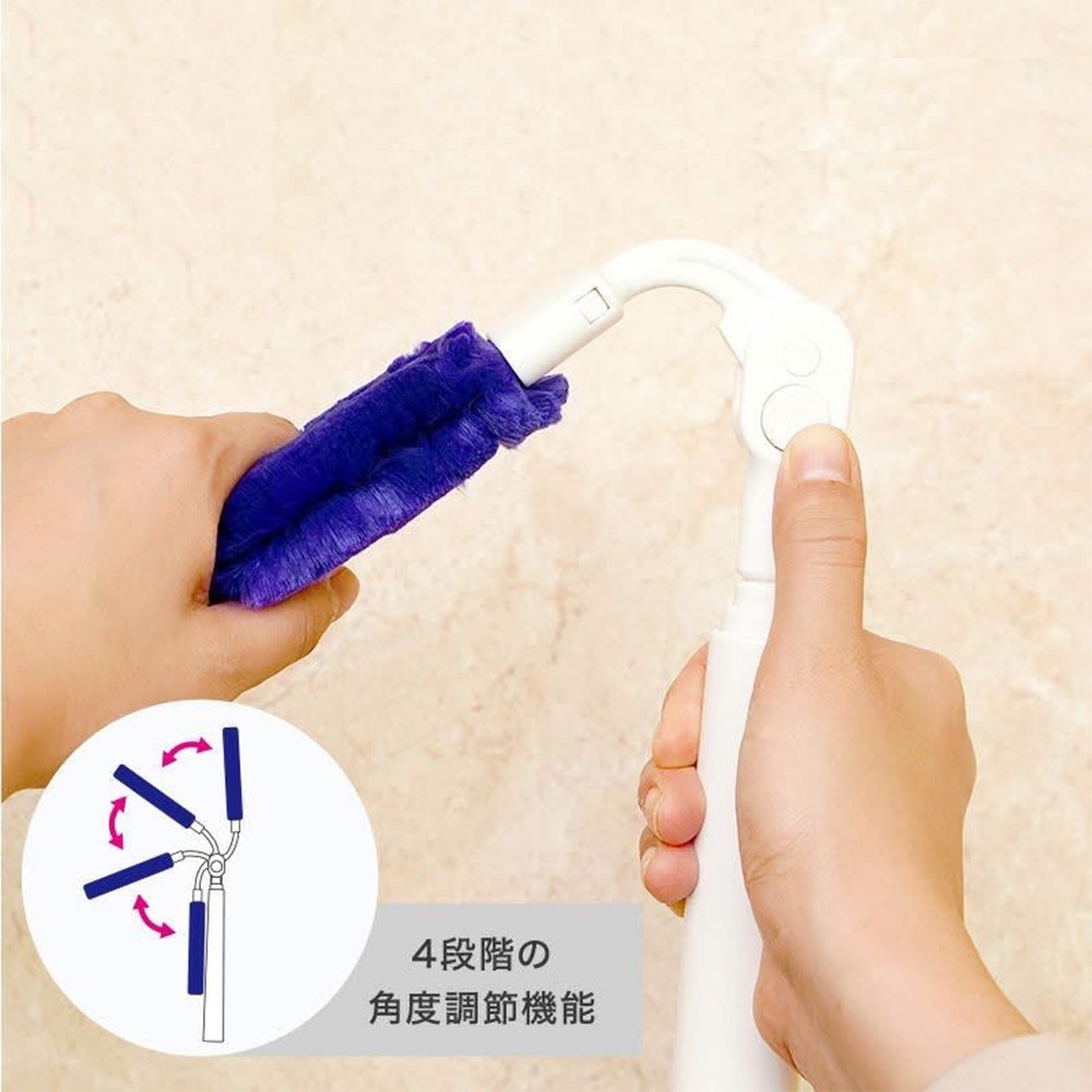 日本LEC激落君可伸縮除塵器附收納盒-細節圖4