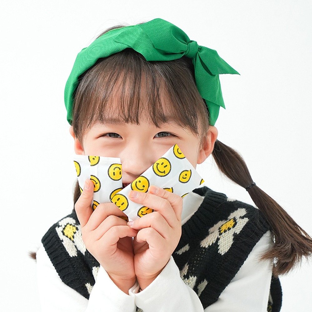 【迷你現貨】韓國製造 暖暖包40入｜持續多小時 兒童用暖暖包 文創暖暖包 韓國製暖暖包 笑臉愛心(黃)-細節圖8