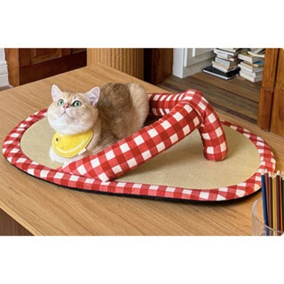 <寵心所欲>寵物貓窩狗窩睡墊貓咪狗狗涼席夾腳拖寵物睡窩床墊夏日涼席＊在台現貨24h出貨＊-細節圖2