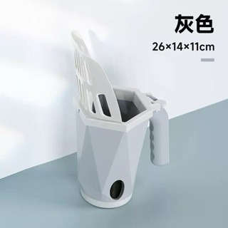 『寵心所欲』貓砂鏟一體式自帶垃圾桶貓砂鏟垃圾袋收納鏟屎神奇鏟屎官必備貓砂鏟清潔用品-細節圖6