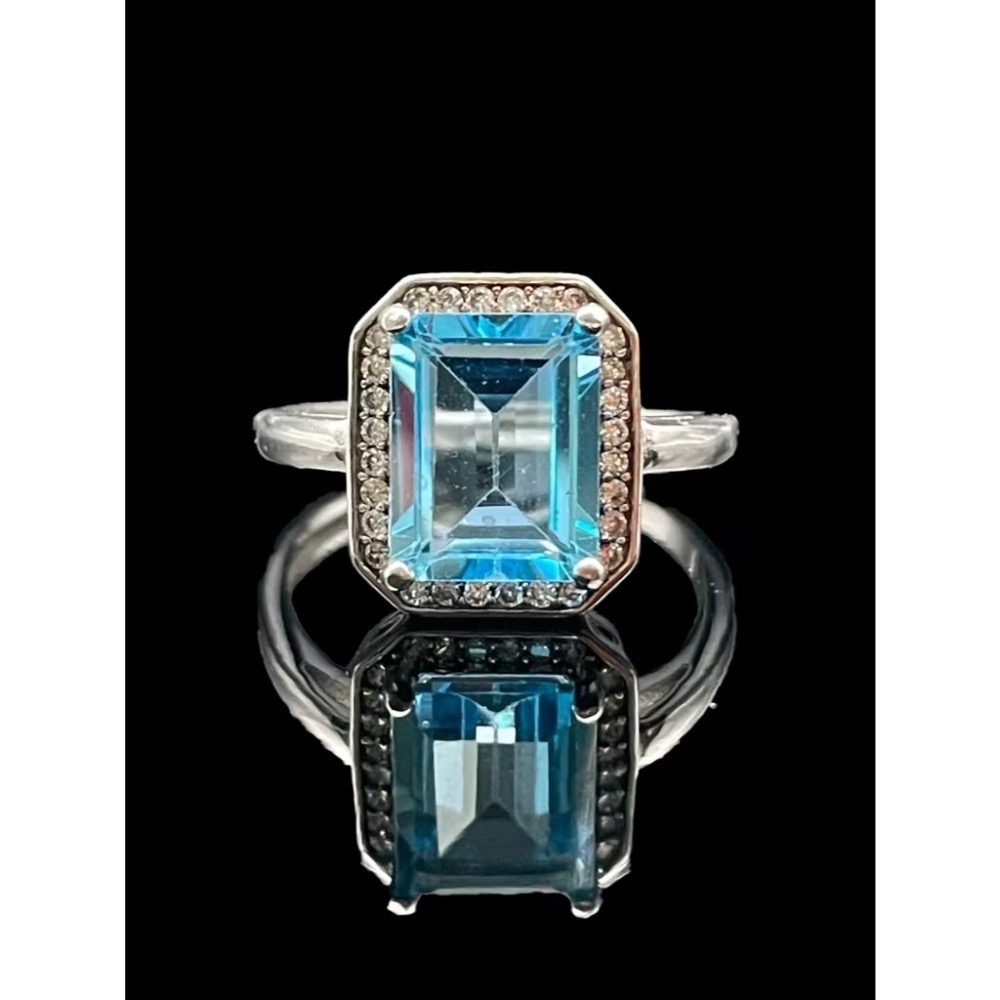 LEROY JEWELRY 樂花精品珠寶 [湛藍之境 - 托帕石戒指]-細節圖4