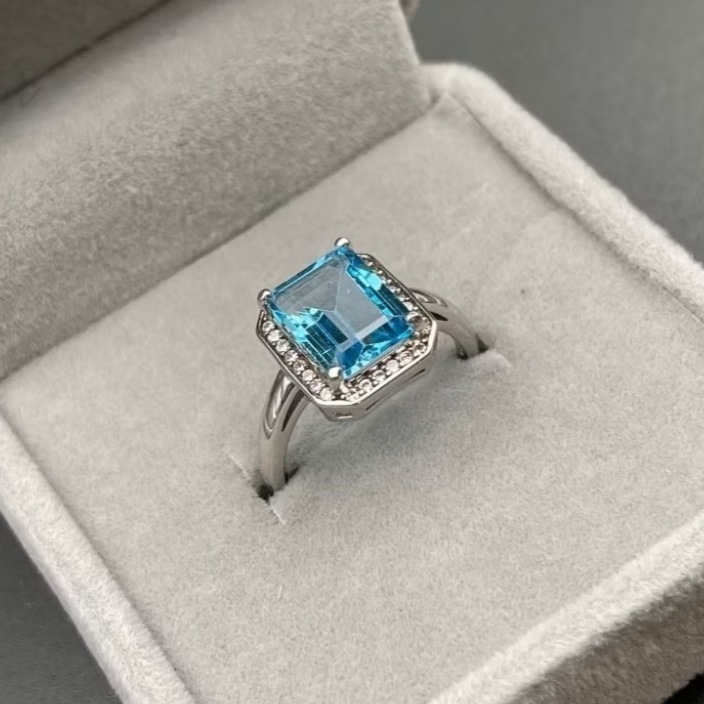 LEROY JEWELRY 樂花精品珠寶 湛藍之境︱托帕石戒指-細節圖5