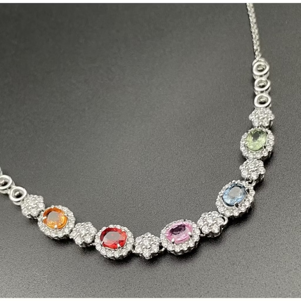 LEROY JEWELRY 樂花精品珠寶-「幻彩藍寶石手鍊」-細節圖5