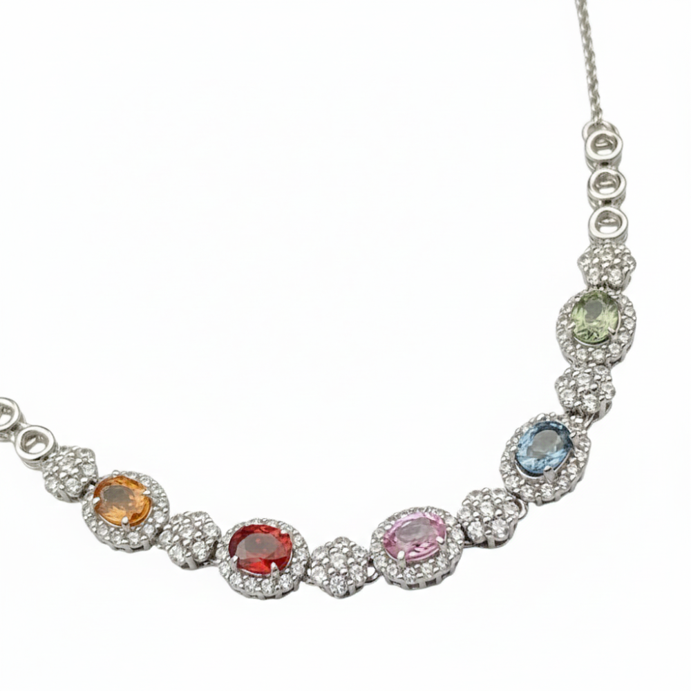LEROY JEWELRY 樂花精品珠寶 幻彩︱藍寶石手鍊-細節圖3
