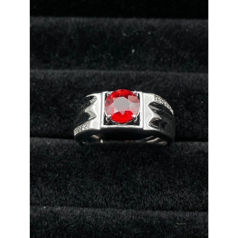 LEROY JEWELRY 樂花精品珠寶-「焰橙之光 錳鋁榴石戒指」-細節圖3