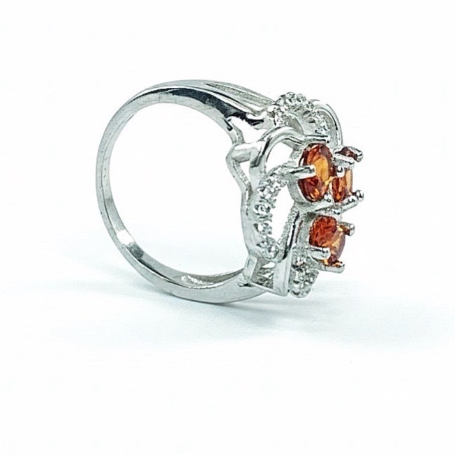 LEROY JEWELRY 樂花精品珠寶 橙彩奢華︱芬達石戒指-細節圖3