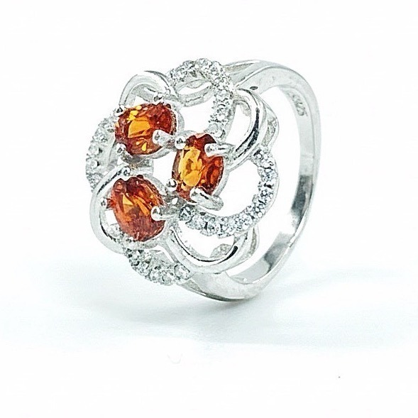 LEROY JEWELRY 樂花精品珠寶 橙彩奢華︱芬達石戒指-細節圖4