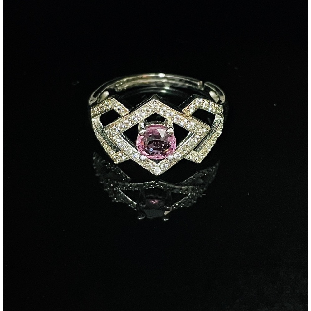 LEROY JEWELRY 樂花精品珠寶 [櫻影心語-天然粉色尖晶石戒指］-細節圖5