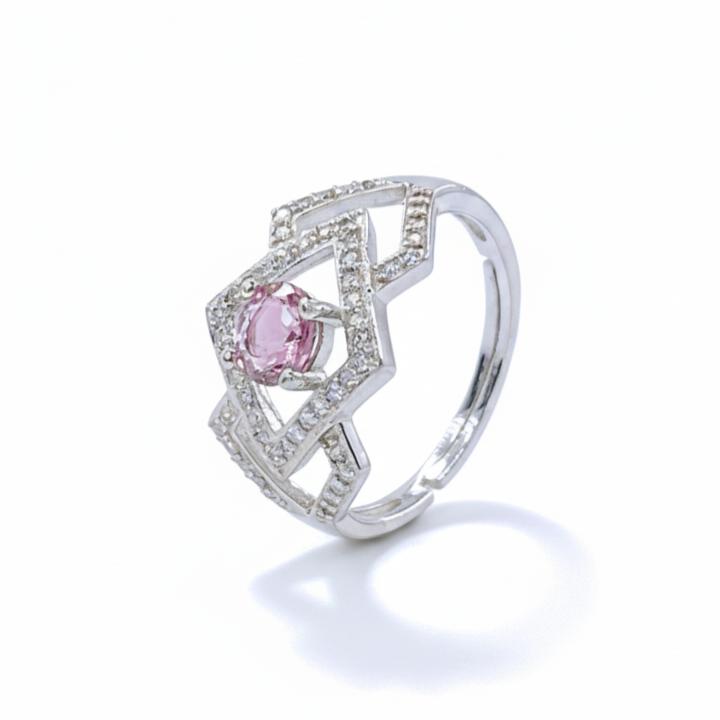 LEROY JEWELRY 樂花精品珠寶 櫻影心語︱粉色尖晶石戒指-細節圖4