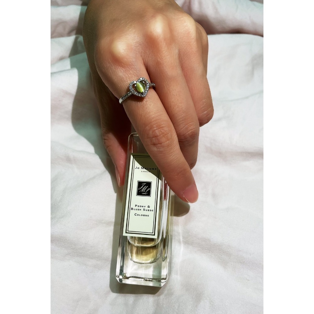 LEROY JEWELRY 樂花精品珠寶-［貓眼魅影 金綠玉寶石戒指］-細節圖4