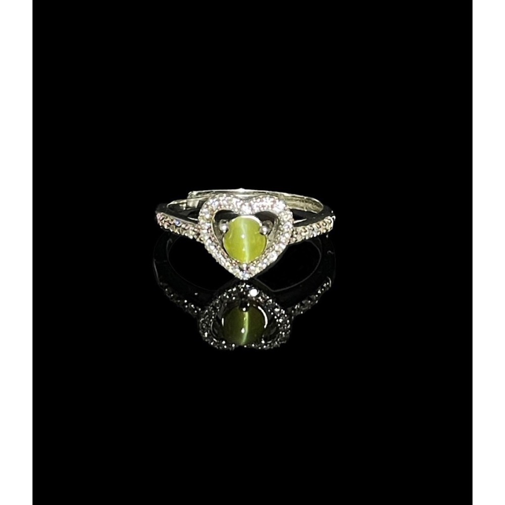 LEROY JEWELRY 樂花精品珠寶-［貓眼魅影 金綠玉寶石戒指］-細節圖5