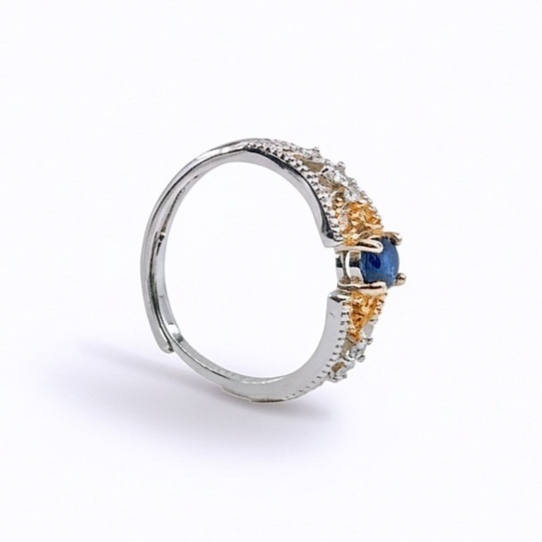 LEROY JEWELRY 樂花精品珠寶-［Leroy・澄藍語境 藍寶石戒指］-細節圖4