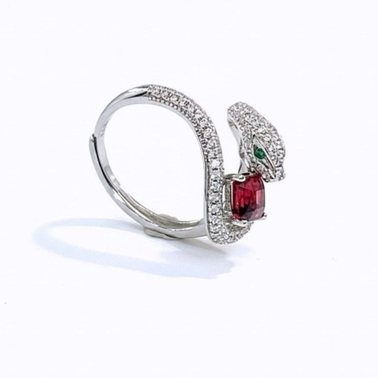 LEROY JEWELRY 樂花精品珠寶 深紅纏影︱石榴石戒指-細節圖3