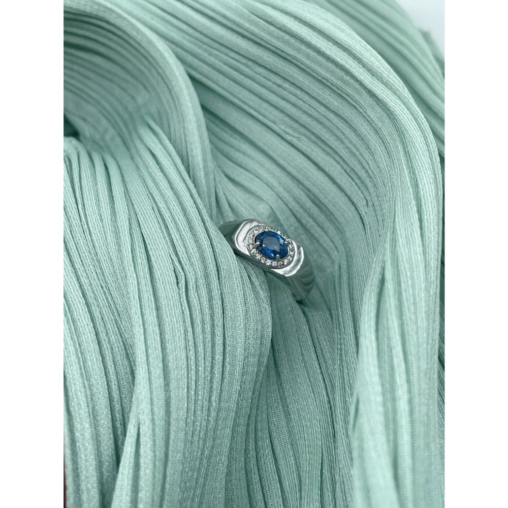 LEROY JEWELRY 樂花精品珠寶-［信念之石｜藍寶石紳士戒］-細節圖5