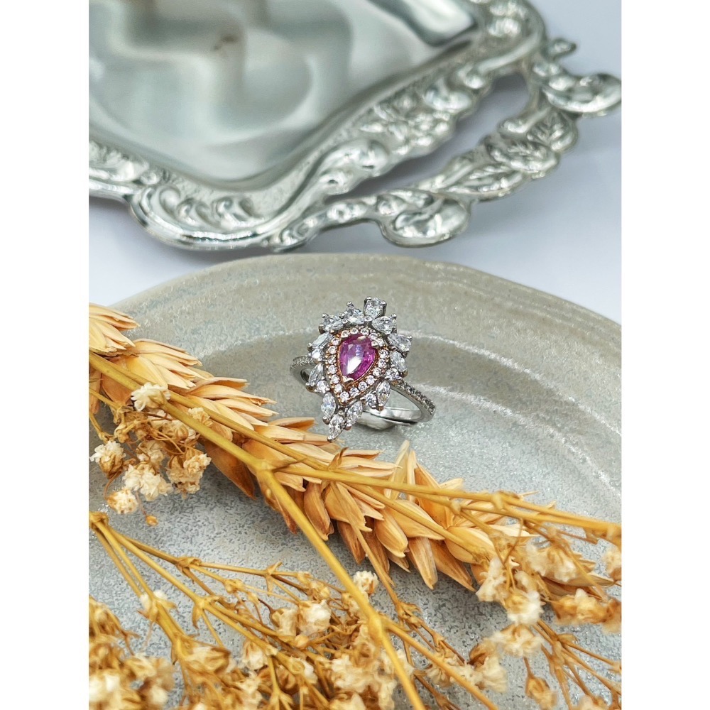 LEROY JEWELRY 樂花精品珠寶-［Soleil 曦光 帕帕拉恰藍寶石］-細節圖3