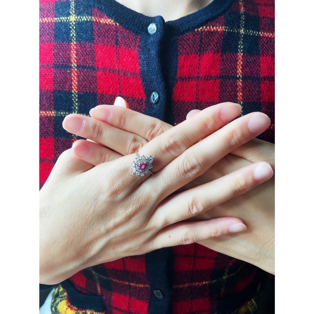 LEROY JEWELRY 樂花精品珠寶-［Soleil 曦光 帕帕拉恰藍寶石］-細節圖6