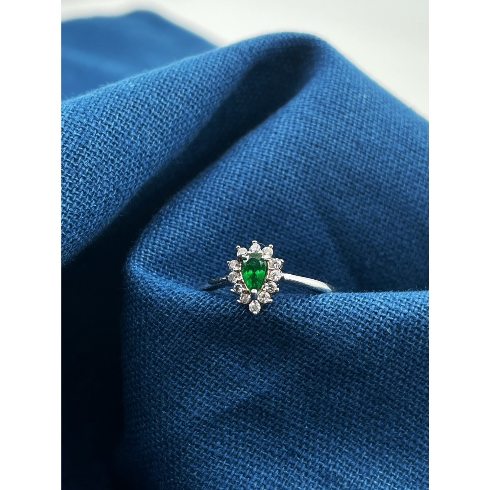 LEROY JEWELRY 樂花精品珠寶-［Leroy・森綠覺醒 ✦沙佛萊石戒］-細節圖3