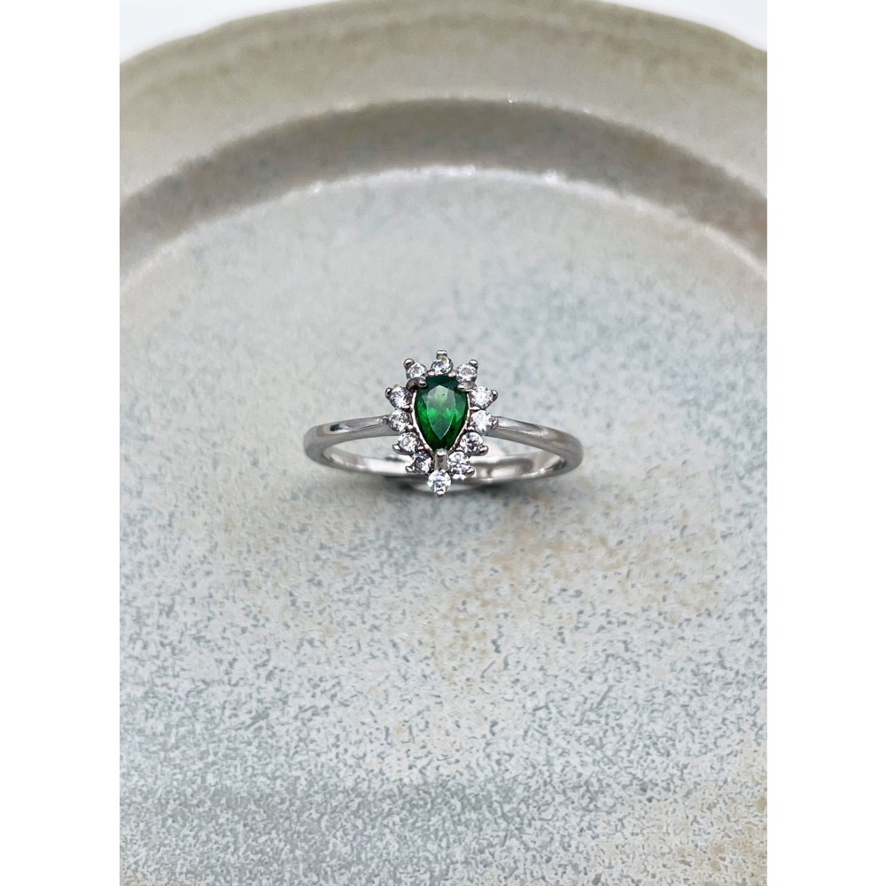 LEROY JEWELRY 樂花精品珠寶-［Leroy・森綠覺醒 ✦沙佛萊石戒］-細節圖6