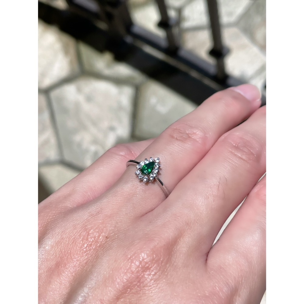 LEROY JEWELRY 樂花精品珠寶-［Leroy・森綠覺醒 ✦沙佛萊石戒］-細節圖7