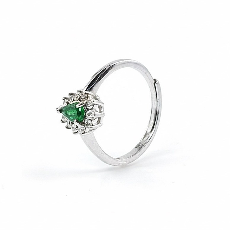 LEROY JEWELRY 樂花精品珠寶 森綠覺醒︱沙佛萊石戒指-細節圖4