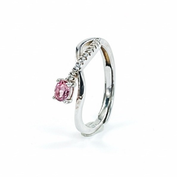 LEROY JEWELRY 樂花精品珠寶 永恆閃粉︱尖晶石8字結戒指-細節圖4