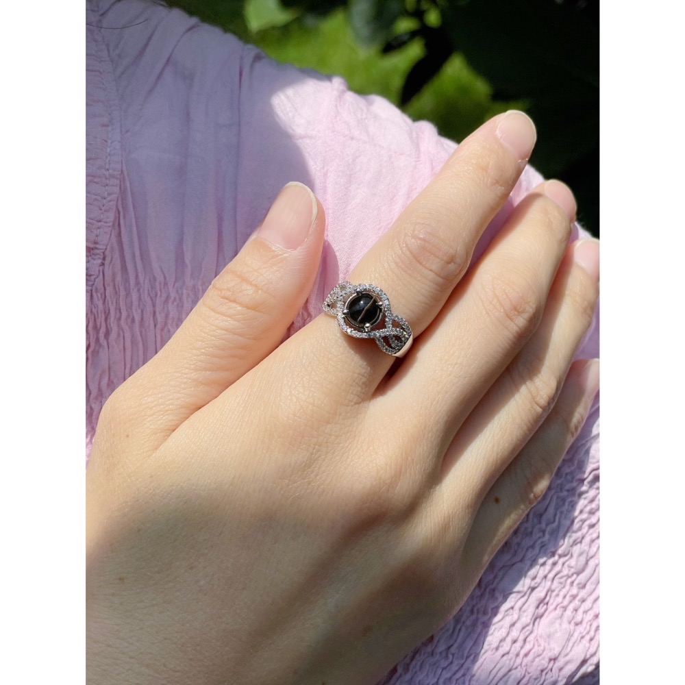 LEROY JEWELRY 樂花精品珠寶-［洞察之眼 矽線貓眼石戒指］-細節圖3