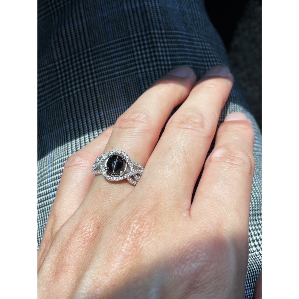 LEROY JEWELRY 樂花精品珠寶-［洞察之眼 矽線貓眼石戒指］-細節圖5