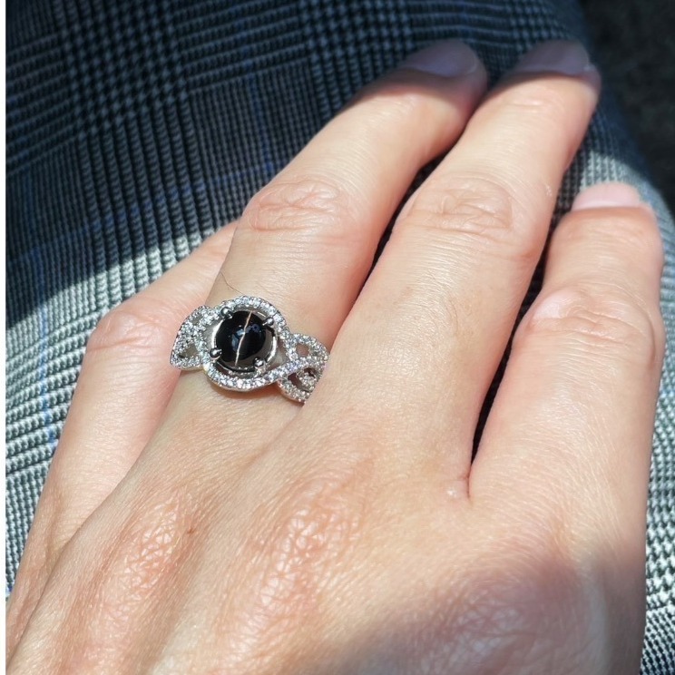 LEROY JEWELRY 樂花精品珠寶 索倫之眼︱矽線貓眼石戒指-細節圖3