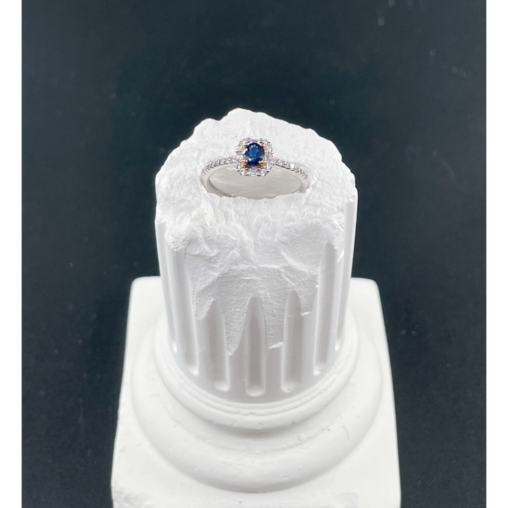 LEROY JEWELRY 樂花精品珠寶-［藍曜之心 藍寶石戒指］-細節圖4