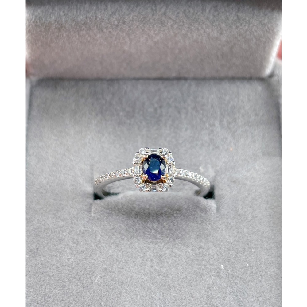 LEROY JEWELRY 樂花精品珠寶-［藍曜之心 藍寶石戒指］-細節圖5