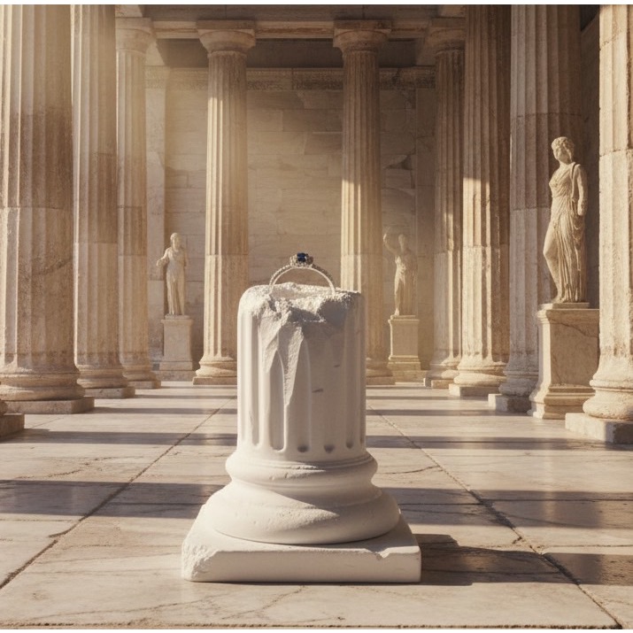 LEROY JEWELRY 樂花精品珠寶-［藍曜之心 藍寶石戒指］-細節圖6