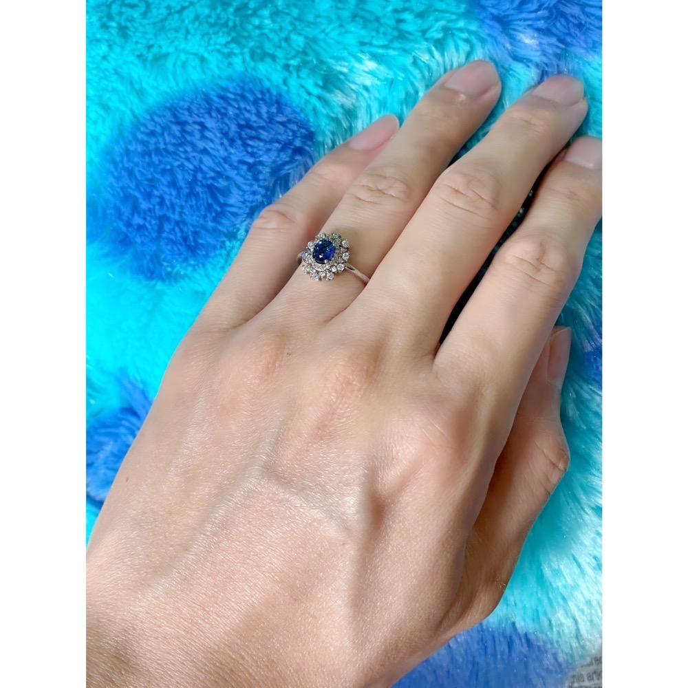 LEROY JEWELRY 樂花精品珠寶-［靜謐藍光 藍寶石戒指］-細節圖5