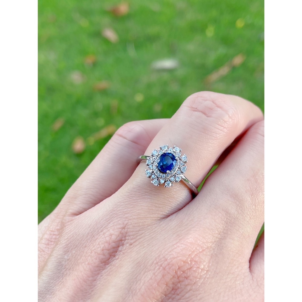 LEROY JEWELRY 樂花精品珠寶-［靜謐藍光 藍寶石戒指］-細節圖6