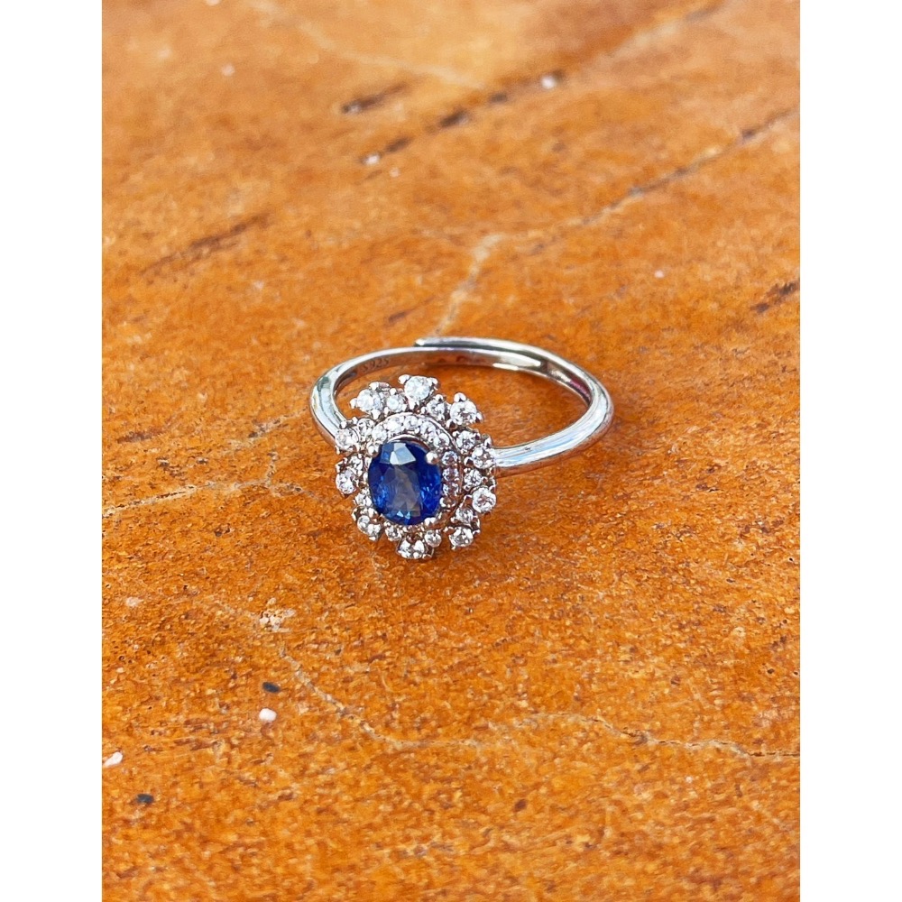 LEROY JEWELRY 樂花精品珠寶-［靜謐藍光 藍寶石戒指］-細節圖7