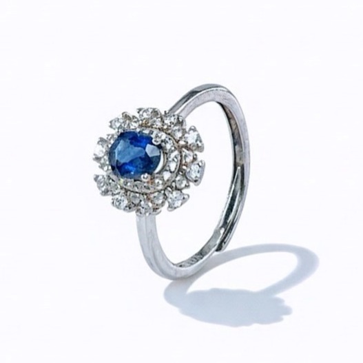 LEROY JEWELRY 樂花精品珠寶 靜謐藍光︱藍寶石戒指-細節圖4