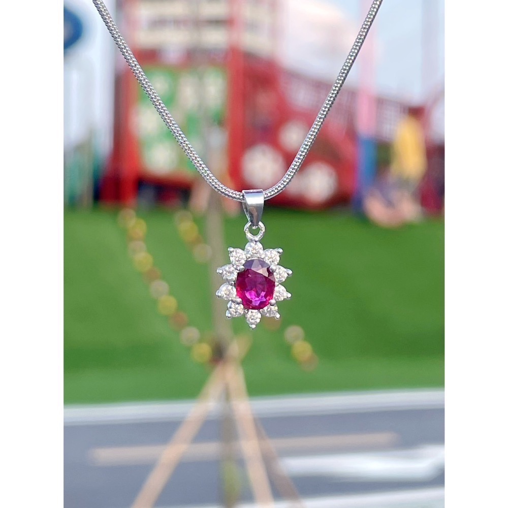 LEROY JEWELRY 樂花精品珠寶- [Leroy・愛戀之石｜桃紅碧璽項鍊]-細節圖4