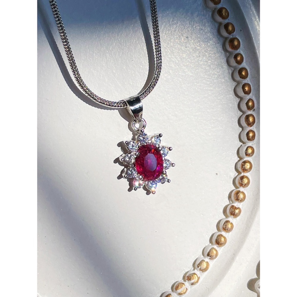 LEROY JEWELRY 樂花精品珠寶- [Leroy・愛戀之石｜桃紅碧璽項鍊]-細節圖6