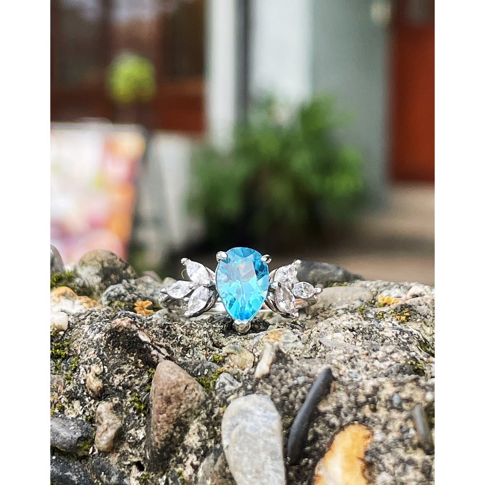 LEROY JEWELRY 樂花精品珠寶［ Leroy・星海藍｜托帕石戒指］-細節圖6