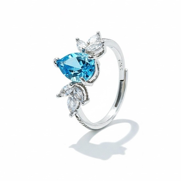 LEROY JEWELRY 樂花精品珠寶 星海藍︱托帕石戒指-細節圖4