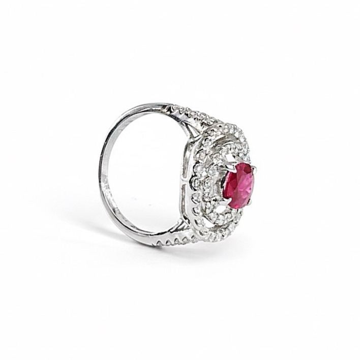 LEROY JEWELRY 樂花精品珠寶 熱烈之焰︱紅寶石戒指-細節圖3
