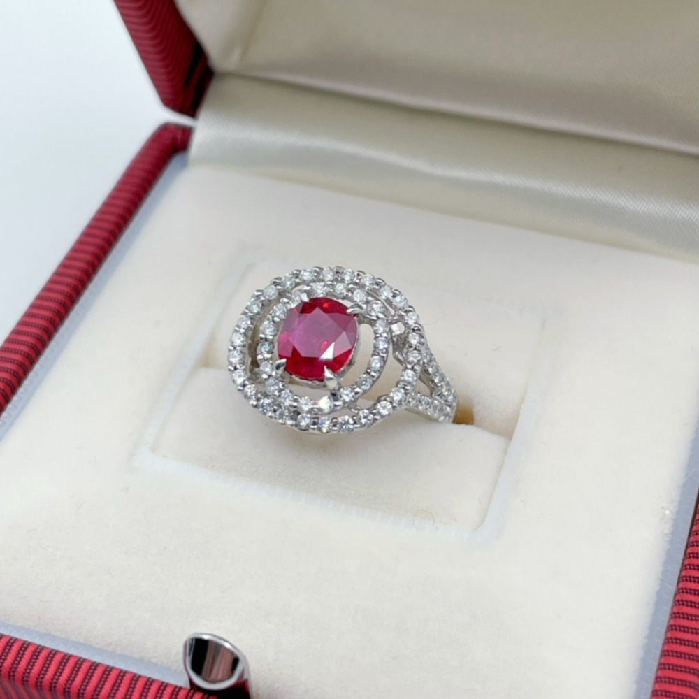 LEROY JEWELRY 樂花精品珠寶 熱烈之焰︱紅寶石戒指-細節圖5