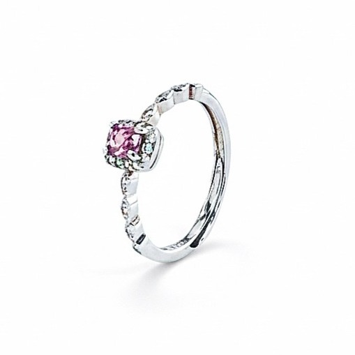 LEROY JEWELRY 樂花精品珠寶 粉戀微光︱粉色尖晶石戒指-細節圖4