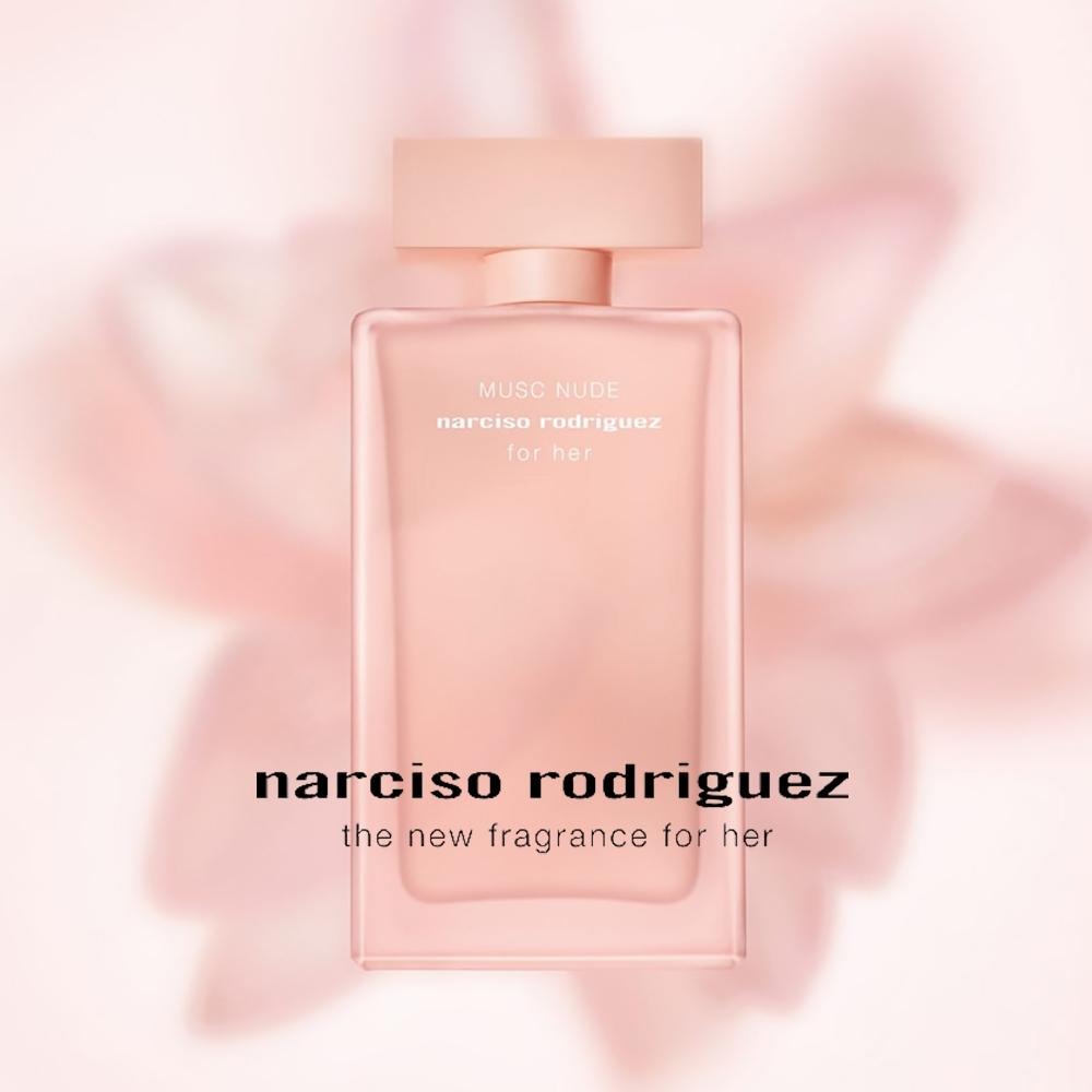 ☆MOMO小屋☆ Narciso Rodriguez for her 粉裸繆思 女性淡香精 30ml / 100ml-細節圖3