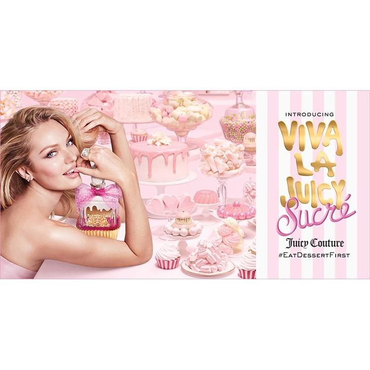 ☆MOMO小屋☆ Juicy Couture Sucre 蛋糕甜心 女性淡香精 100ml-細節圖2